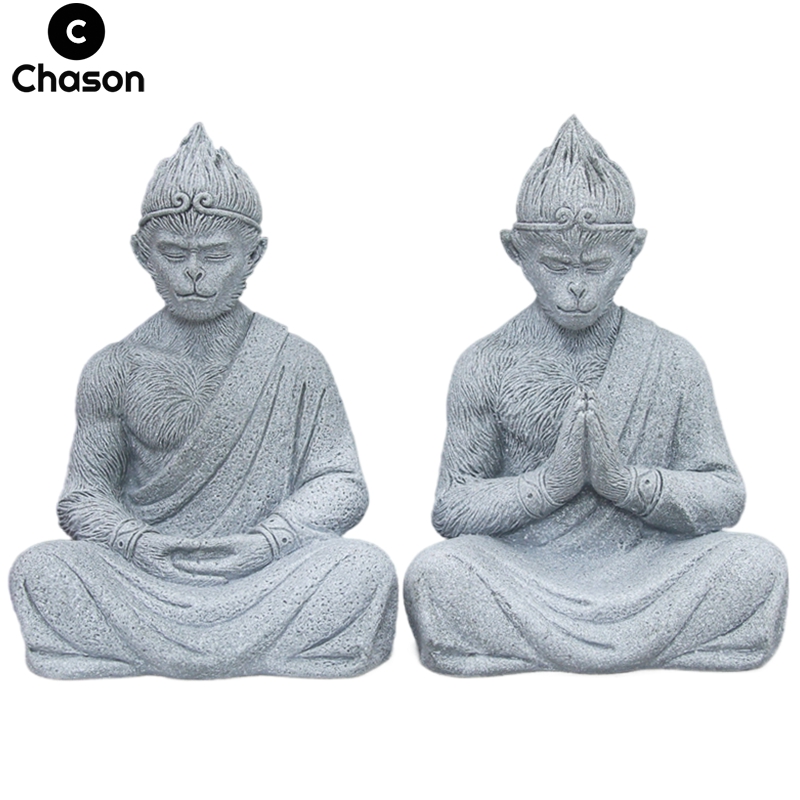 Aquarium Marine Stone - zen Monkey King Little Monks Buddhist