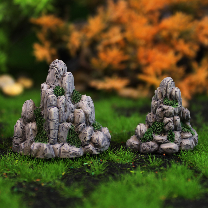 Mini Mountain Miniature Fake S - Aquarium Marine Stone ulasan dan harga