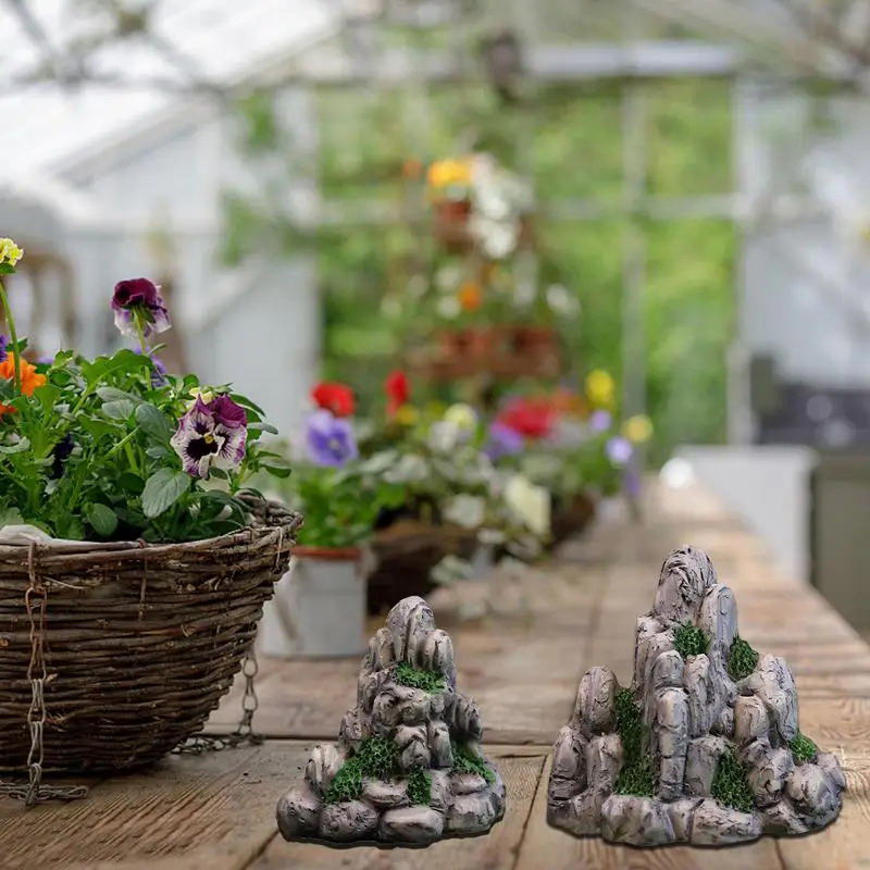 Mini Mountain Miniature Fake S - Aquarium Marine Stone ulasan dan harga