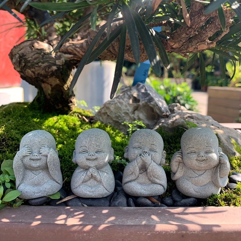 Buddha Stone Statue Little Bud - Aquarium Marine Stone ulasan dan harga