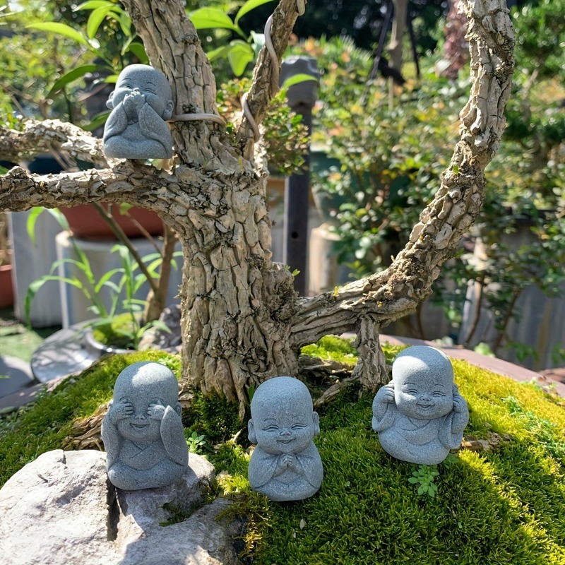 Buddha Stone Statue Little Bud - Aquarium Marine Stone ulasan dan harga