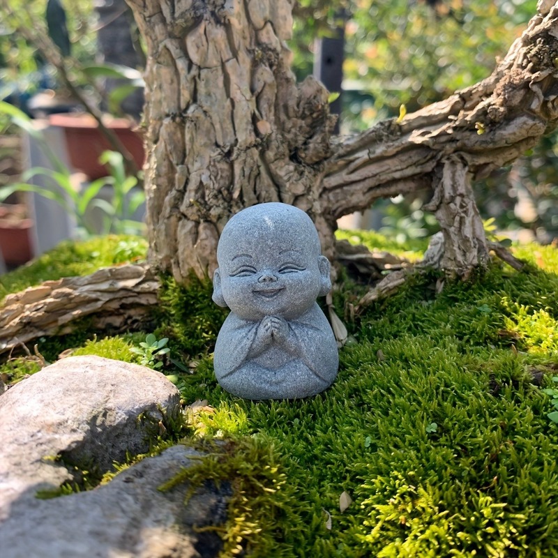 Buddha Stone Statue Little Bud - Aquarium Marine Stone ulasan dan harga