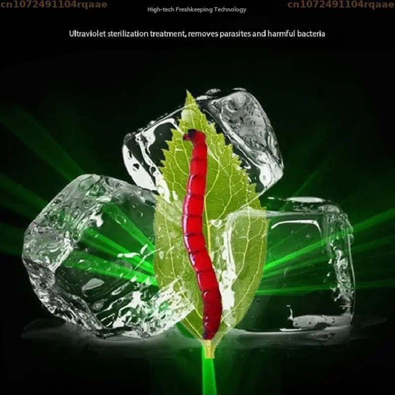 Natural Freeze Dried Bloodworm - Marine Aquarium Worms ulasan dan harga
