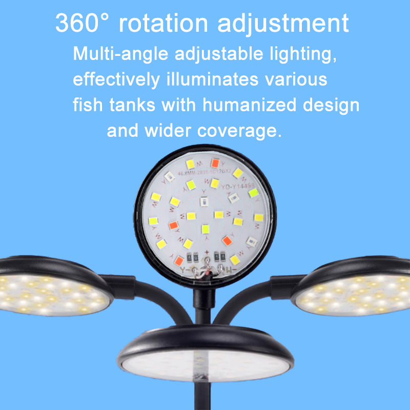 USB Aquarium LED Lamp Fish Tan - Aquarium Marine Light ulasan dan harga