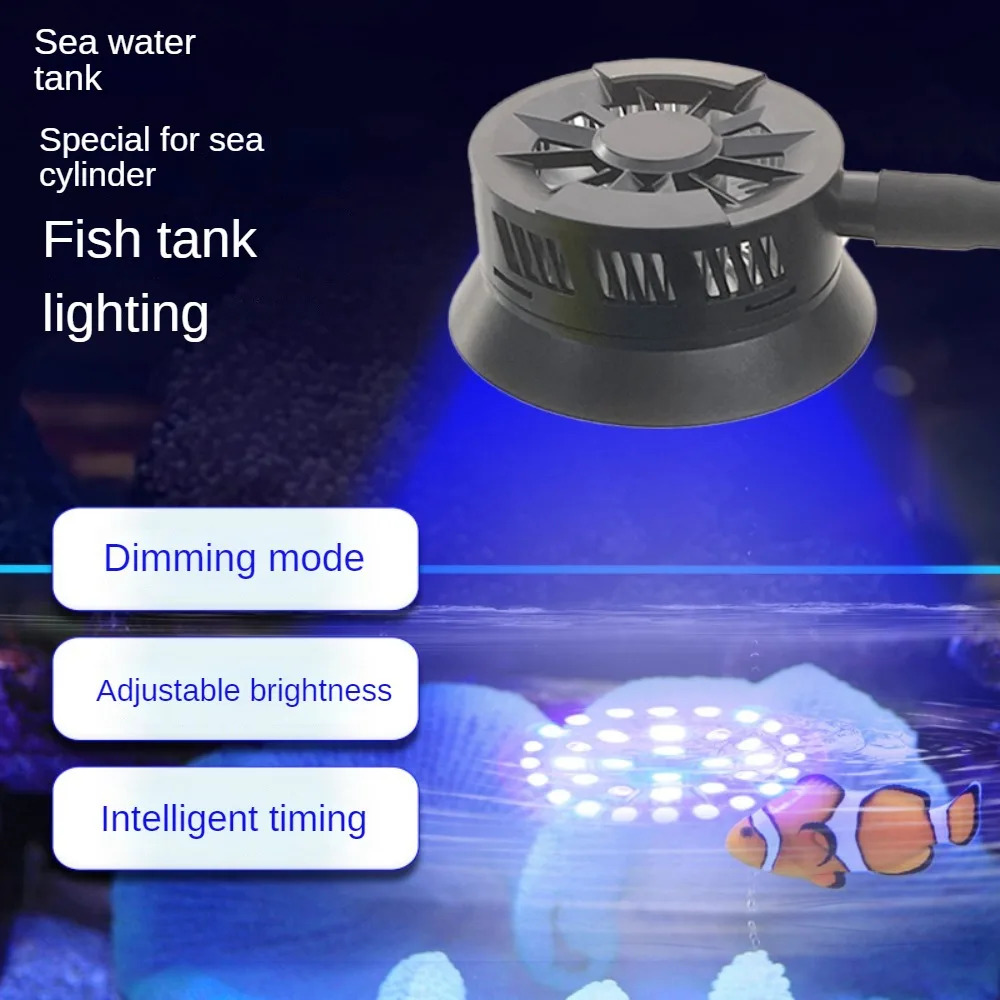 LED Fish Tank Light Saltwater  - Marine Aquarium Timing ulasan dan harga