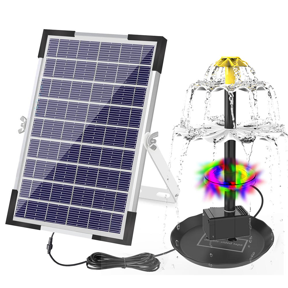 Solar Fountain Pump for Bird B - Aquarium Marine Light ulasan dan harga