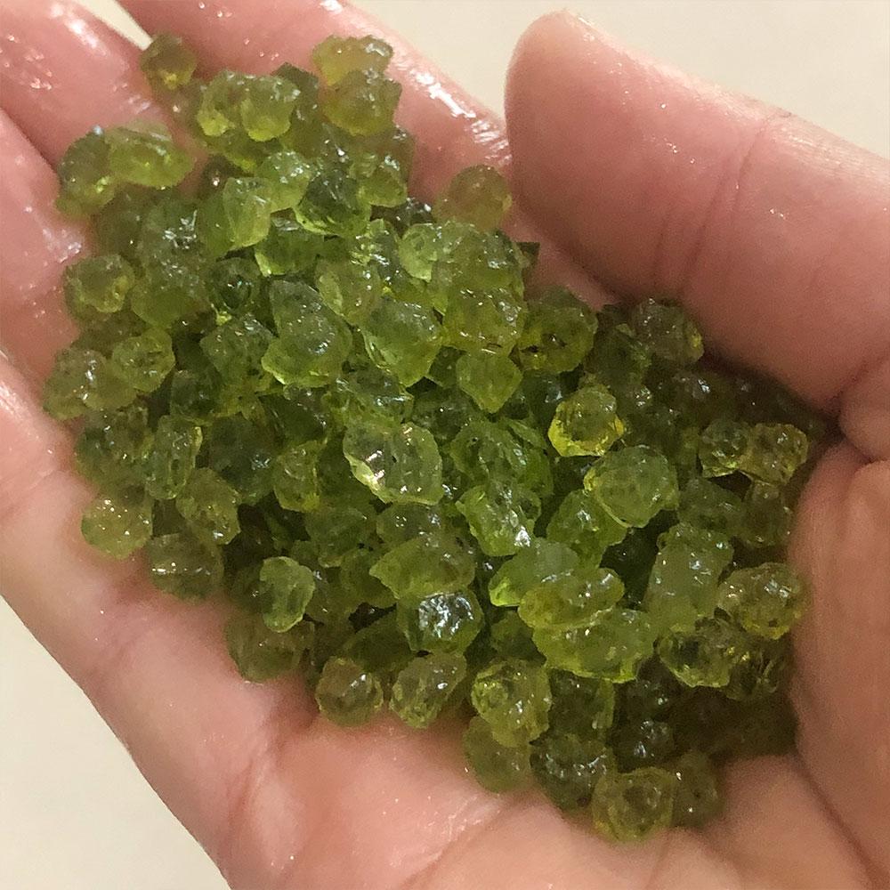 20g/Pack Natural Peridot Olivi - Aquarium Marine Stone ulasan dan harga