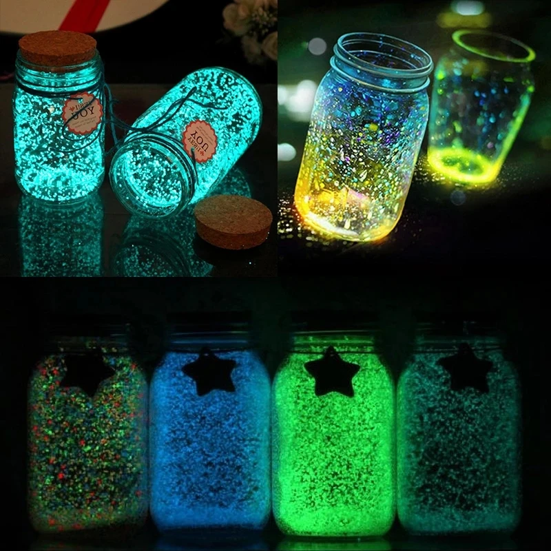 1000pcs 3-5mm Luminous Sand Gl - Aquarium Marine Stone ulasan dan harga