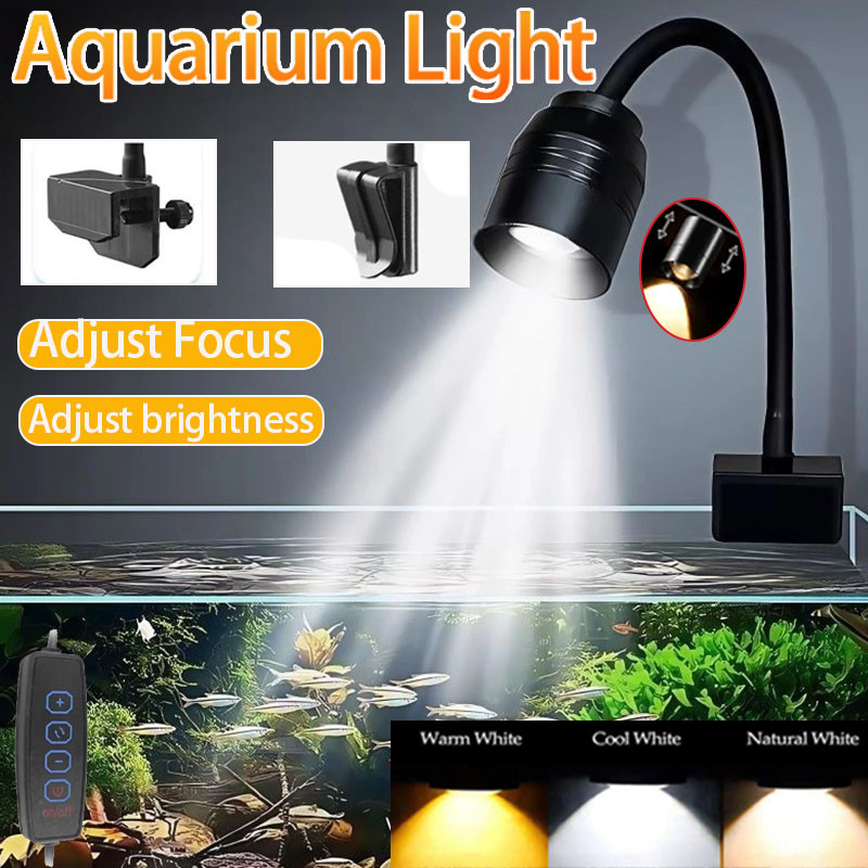 USB Aquarium Light Lighting pl - Aquarium Marine Light ulasan dan harga