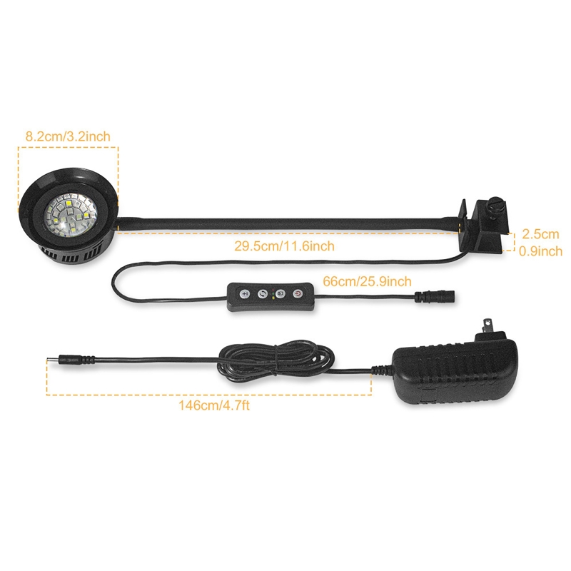 Aquarium LED Reef Light Seawat - Marine Aquarium Timing ulasan dan harga