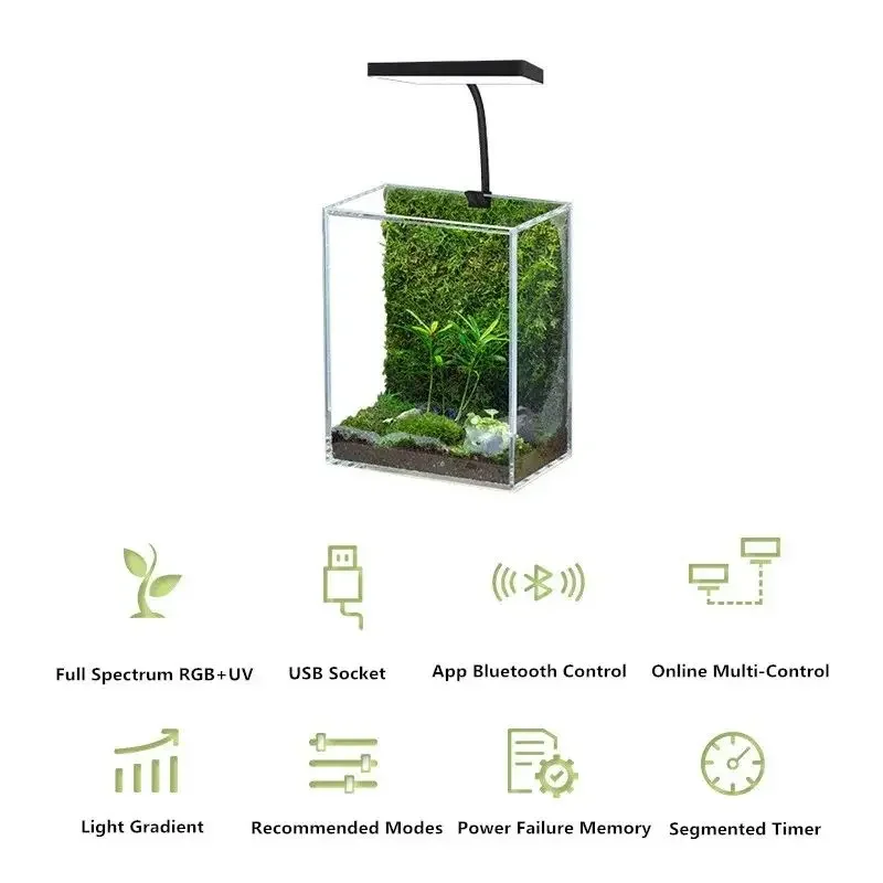 WEEK AQUA Mag Pro USB Nano Aqu - Aquarium Marine Light ulasan dan harga