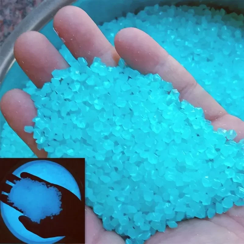 1000pcs 3-5mm Luminous Sand Gl - Aquarium Marine Stone ulasan dan harga