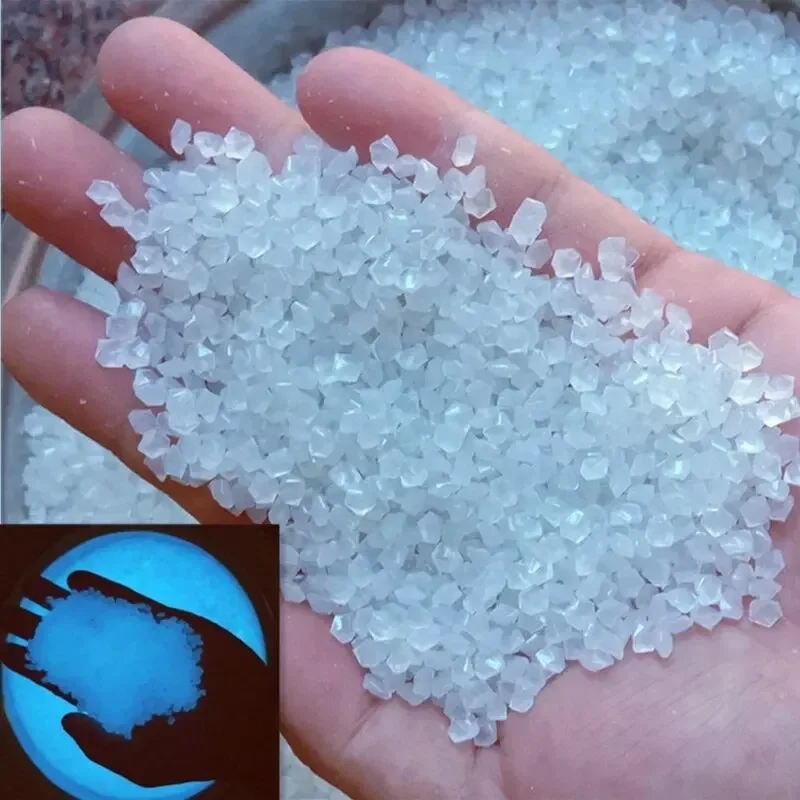 1000pcs 3-5mm Luminous Sand Gl - Aquarium Marine Stone ulasan dan harga