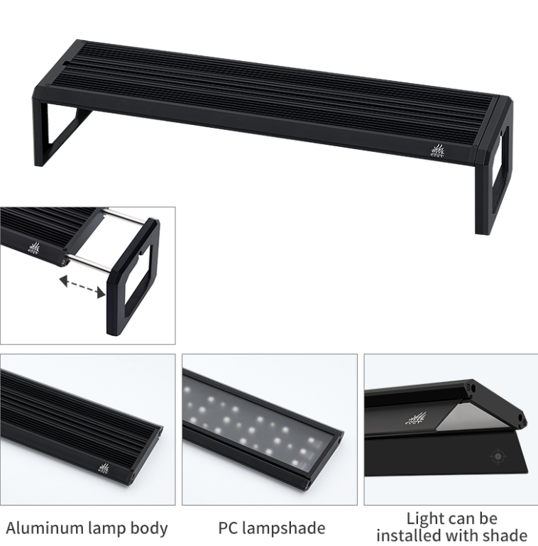 Week Aqua M Series RGB UV LED  - Aquarium Marine Light ulasan dan harga