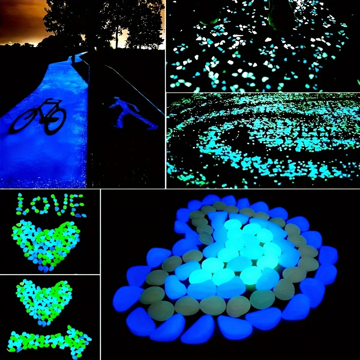 Luminous Pebbles Night Light S - Aquarium Marine Stone ulasan dan harga