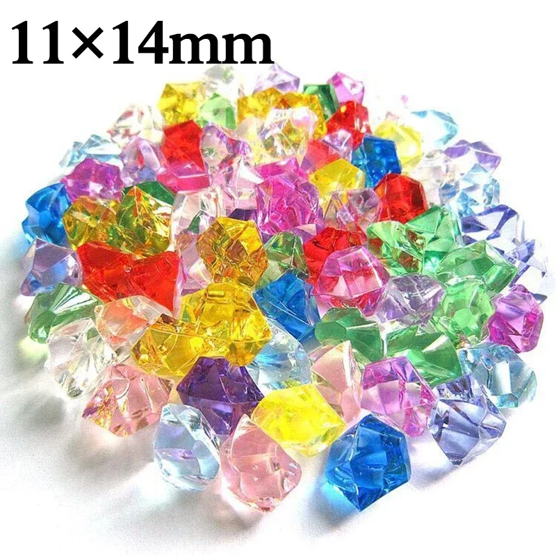 200pcs Acrylic Gem Stone Color - Aquarium Marine Stone ulasan dan harga