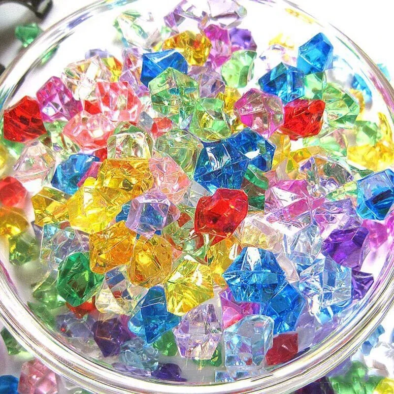 200pcs Acrylic Gem Stone Color - Aquarium Marine Stone ulasan dan harga